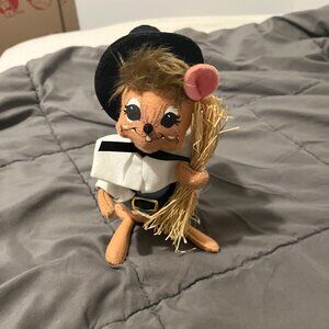 Annalee 2011 Thanksgiving Pilgrim Mouse 7"